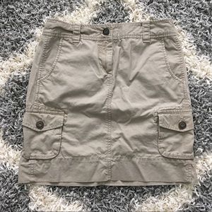 Ann Taylor spring/summer cargo style skirt
